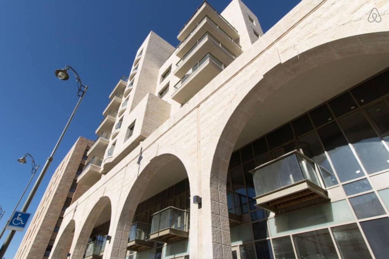 Exclusive Two-Bedroom Apartment With Parking Jerusalem Ngoại thất bức ảnh